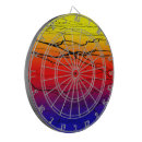 Search for blue and orange dartboards Red