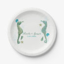 Search for seahorse paper plates Party