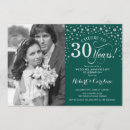 Search for 30 year wedding anniversary invitations Elegant