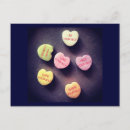 Search for conversation heart postcards Valentine