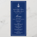 Search for nautical wedding menus Stylish