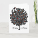 Search for raven christmas cards Tree