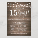 Search for rustic quinceanera invitations String lights