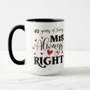 Search for mrs always right mugs Cute