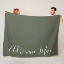 Search for olive green blankets Simple