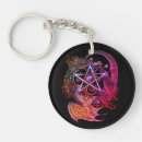 Search for pagan symbol key rings Pentacle