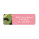 Search for camo return address labels Army