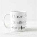 Search for discussion mugs Introvert