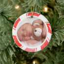 Search for candy cane christmas tree decorations Red