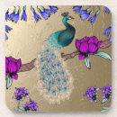 Search for peacock coasters Gold