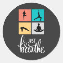 Search for yoga pose stickers Relax