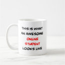 Search for online mugs Distance learning