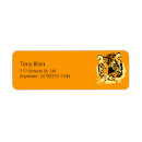 Search for big cat return address labels Orange