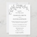 Search for laurel wedding invitations Minimalist
