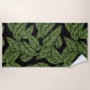 Search for palm leaf beach towels Botanical