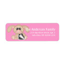 Search for rescue dogs return address labels Shelter