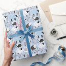 Search for pastel blue wrapping paper Illustration