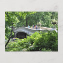 Search for central park postcards Bow bridge