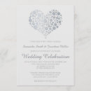 Search for silver foil wedding invitations Grey