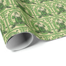 Search for saints wrapping paper Vintage