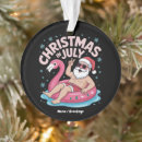 Search for summer santa christmas tree decorations Flamingo