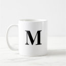 Search for m initials mugs Modern