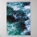 Search for crashing wave posters Blue