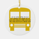 Search for school bus driver christmas tree decorations Education