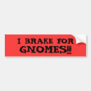 Search for gnome bumper stickers Humour