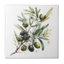Search for olive tree tiles Watercolor