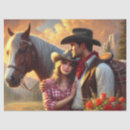 Search for cowboy tissue paper Horse