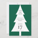 Search for green tree christmas invitations Green and white