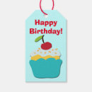 Search for cupcakes gift tags Teal