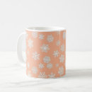 Search for white snowflake mugs Pink
