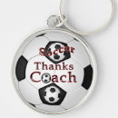Search for soccer rounded key rings Coach