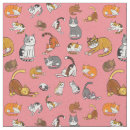 Search for cat design fabric Cute