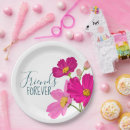 Search for best friend paper plates Birthday