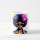 Search for afro hair mugs Afrocentric