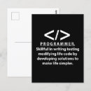 Search for programmer postcards Engineer
