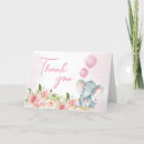 Search for elephant thank you cards Floral