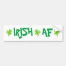 Search for funny irish bumper stickers Shamrock