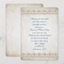 Search for lace border wedding invitations Vintage