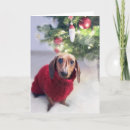 Search for dachshund christmas cards Teckel