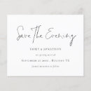 Search for evening save the dates Minimalist