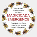 Search for emerging stickers Insects