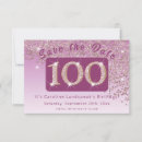Search for 100th birthday save the dates For her