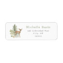 Search for rustic deer return address labels Gender neutral
