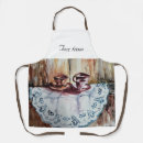 Search for tea cup aprons Vintage