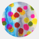 Search for abstract blue stickers Bright