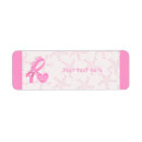 Search for cancer return address labels Butterfly